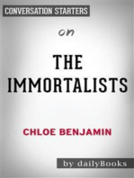 The Immortalists: by Chloe Benjamin | Conversation Starters