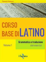 Corso base di latino: Grammatica e traduzione