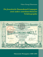 Die französische Panamakanal-Compagnie sowie andere zentralamerikanische Verkehrsprojekte: Historische Wertpapiere 1880-1894