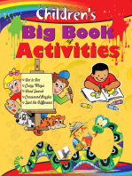 Children's Big Book Of Activities: Helps children develop mental faculty through creativity