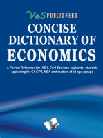 Concise Dictionary Of Economics: Terms frequently used in Economics and their accurate explanation