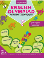 International English Olympiad - Class 7 (With CD): Essential principles with examples, MCQs & solutions, Model test papers