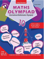 International Maths Olympiad - Class 10 (With CD): Theories with examples, MCQs & solutions, Previous questions, Model test papers