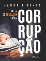 Falta da educação gera corrupção