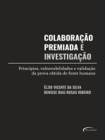 Colaboração premiada e investigação