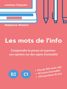 Vocabulaire DELF B2 - 300 expressions pour reussir de Jean K
