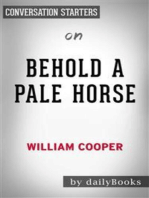 Behold a Pale Horse: by William Cooper | Conversation Starters