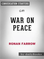 War on Peace: The End of Diplomacy and the Decline of American Influence​​​​​​​ by Ronan Farrow | Conversation Starters