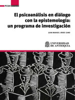 El psicoanálisis en diálogo con la epistemología: Un programa de investigación