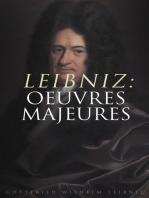 Leibniz: Oeuvres Majeures: Philosophie allemande, mathématiques et logique du rationalisme baroque — édition critique multilingue (latin, allemand, français)