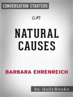 Natural Causes: An Epidemic of Wellness, the Certainty of Dying, and Killing Ourselves to Live Longer by Barbara Ehrenreich | Conversation Starters
