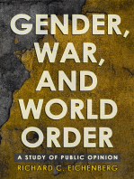 Gender, War, and World Order: A Study of Public Opinion
