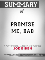 Summary of Promise Me, Dad: A Year of Hope, Hardship, and Purpose | Conversation Starters