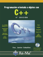 Programación Orientada a Objetos con C++. 4ª Edición