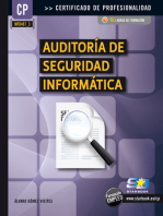 Auditoría de Seguridad Informática (MF0487_3): SEGURIDAD INFORMÁTICA