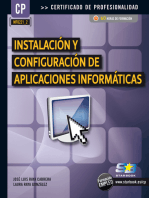 Instalación y Configuración de Aplicaciones Informáticas