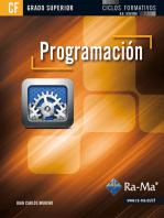 Programación (GRADO SUPERIOR): PROGRAMACIÓN INFORMÁTICA/DESARROLLO DE SOFTWARE