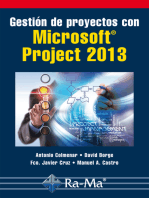 Gestión de Proyectos con Microsoft Project 2013: Software de gestión de proyectos
