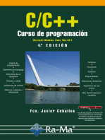 C/C++. Curso de programación. 4ª edición: PROGRAMACIÓN INFORMÁTICA/DESARROLLO DE SOFTWARE