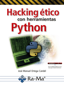 Hacking ético con herramientas Python: SEGURIDAD INFORMÁTICA