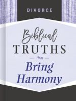 Divorce: Biblical Truths that Bring Harmony