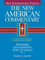 Proverbs, Ecclesiastes, Song of Songs: An Exegetical and Theological Exposition of Holy Scripture