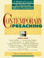 Handbook of Contemporary Preaching: A Wealth of Counsel for Creative and Effective Proclamation