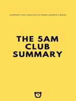 The 5 AM Club Summary