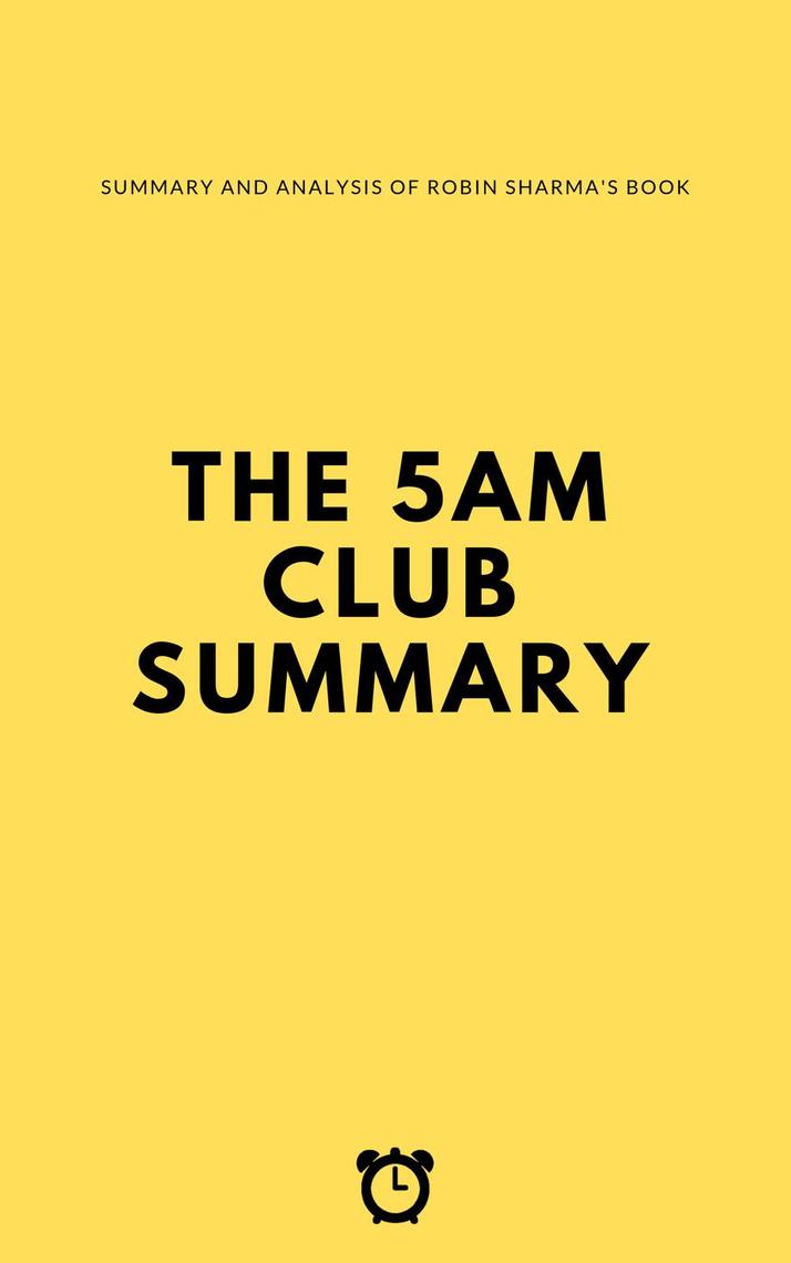 5 am club summary pdf