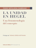 La unidad en Hegel: Una fenomenología del concepto