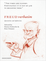 Freud Verbatim: Quotations and Aphorisms