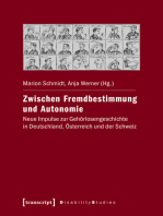 Zwischen Fremdbestimmung und Autonomie: Neue Impulse zur Gehörlosengeschichte in Deutschland, Österreich und der Schweiz