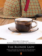 The Blonde Lady: Being a Record of the Duel of Wits Between Arsène Lupin and the English Detective