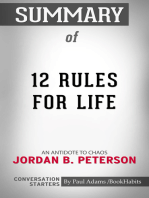 Summary of 12 Rules for Life: An Antidote to Chaos | Conversation Starters