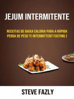 Jejum Intermitente - Receitas De Baixa Caloria Para A Rápida Perda De Peso ?( Intermittent Fasting )