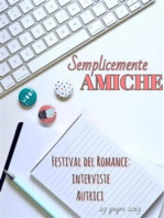 Semplicemente amiche: Interviste autrici Festival del Romance