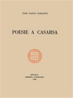 Poesie a Casarsa: Il primo libro di Pasolini