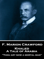 Khaled, A Tale of Arabia: 'Thou art now a mortal man''