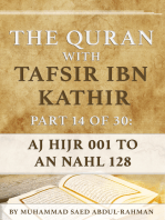 The Quran With Tafsir Ibn Kathir Part 14 of 30