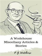 A Wodehouse Miscellany Articles & Stories