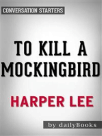 To Kill a Mockingbird: by Harper Lee | Conversation Starters