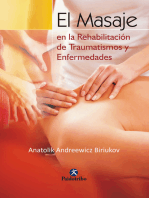 El masaje en la rehabilitación de traumatismos y enfermedades