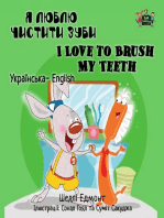 I Love to Brush My Teeth (Ukrainian English Bilingual Book)