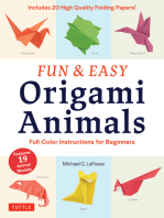 Fun & Easy Origami Animals Ebook: Full-Color Instructions for Beginners