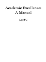 Academic Excellence: A Manual
