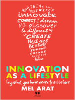 Innovation as a Lifestyle