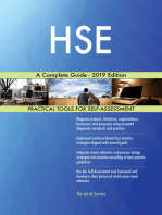 HSE A Complete Guide - 2019 Edition