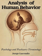 Analysis of Human Behavior