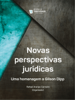 Novas perspectivas jurídicas: Uma homenagem a Gilson Dipp