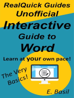 RealQuick Guides Unofficial Interactive Guide to Word